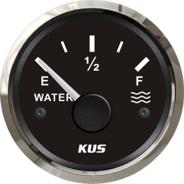 Указатель уровня воды 240-33 Ом (US) черн/нерж (BS) KUS (WLM0006BSMR)